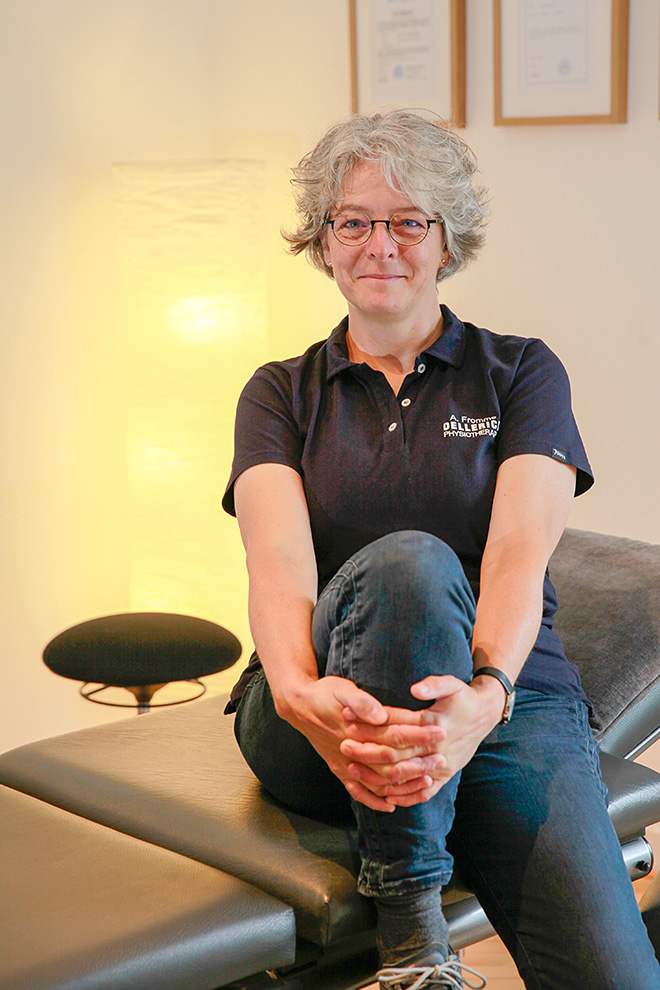 Andrea Fromme aus dem Team der Praxis Oellerich Physiotherapie