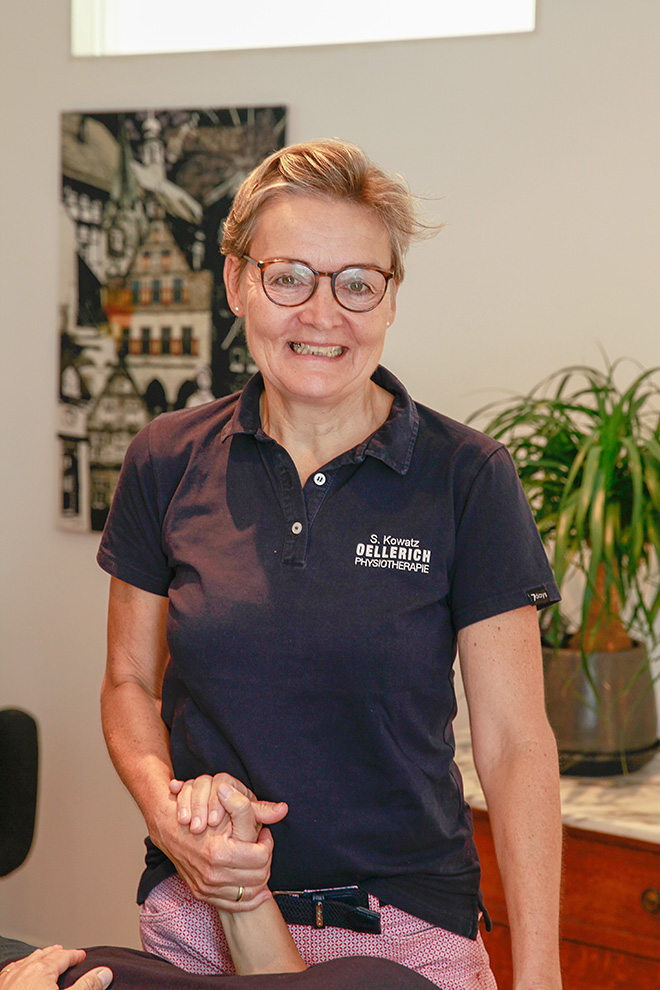 Sabine Kowatz aus dem Team der Praxis Oellerich Physiotherapie