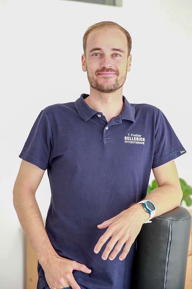 Thomas Preißler aus dem Team der Praxis Oellerich Physiotherapie